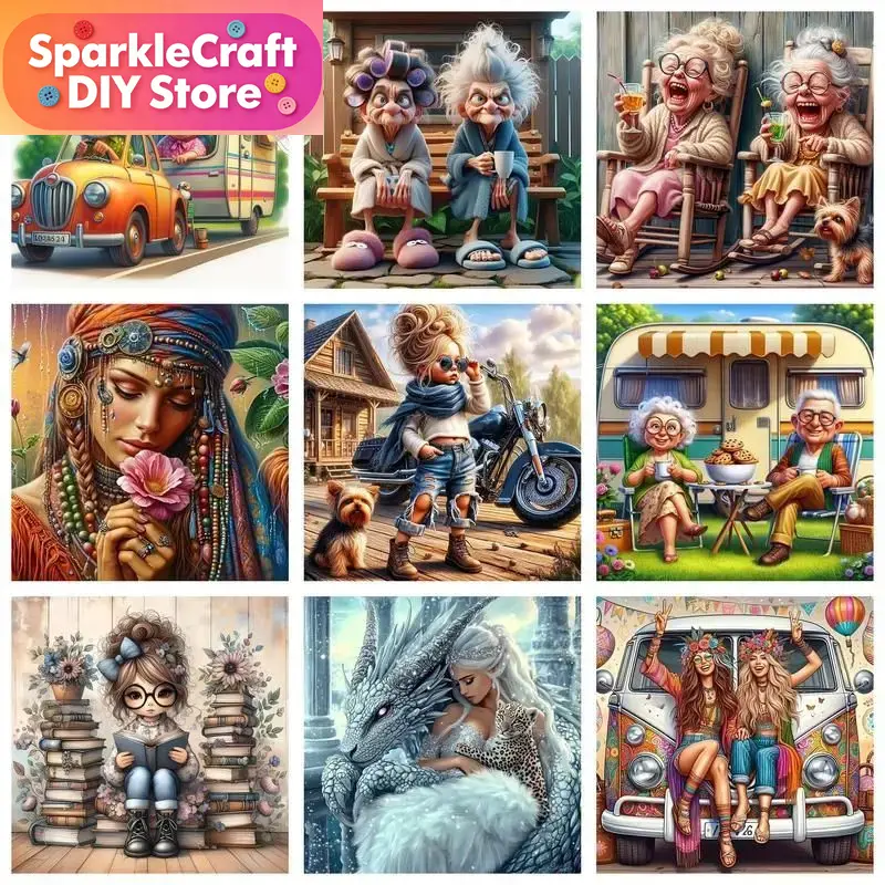 1pc frameless   Full Square Di - مراجعة Photo Mosaic Print وسعره
