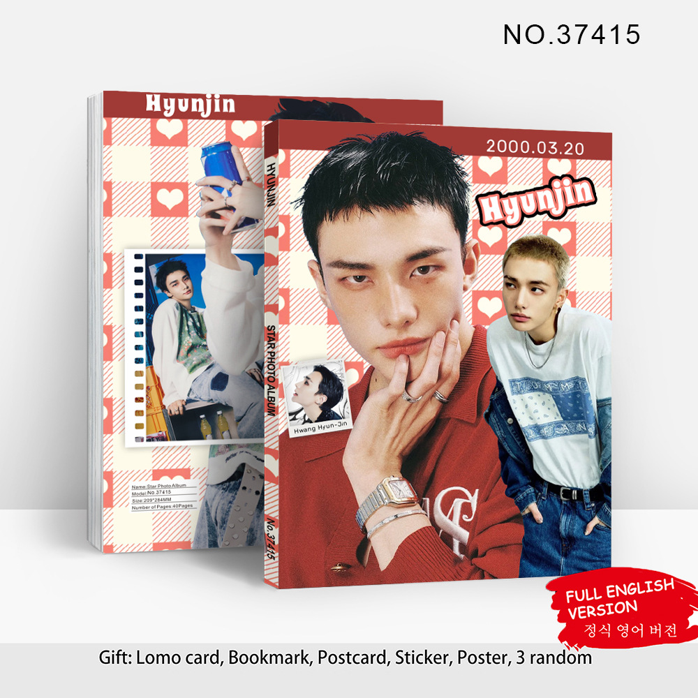 StrayKids Hyunjin Kpop Star Ph - مراجعة Custom Photo Book وسعره