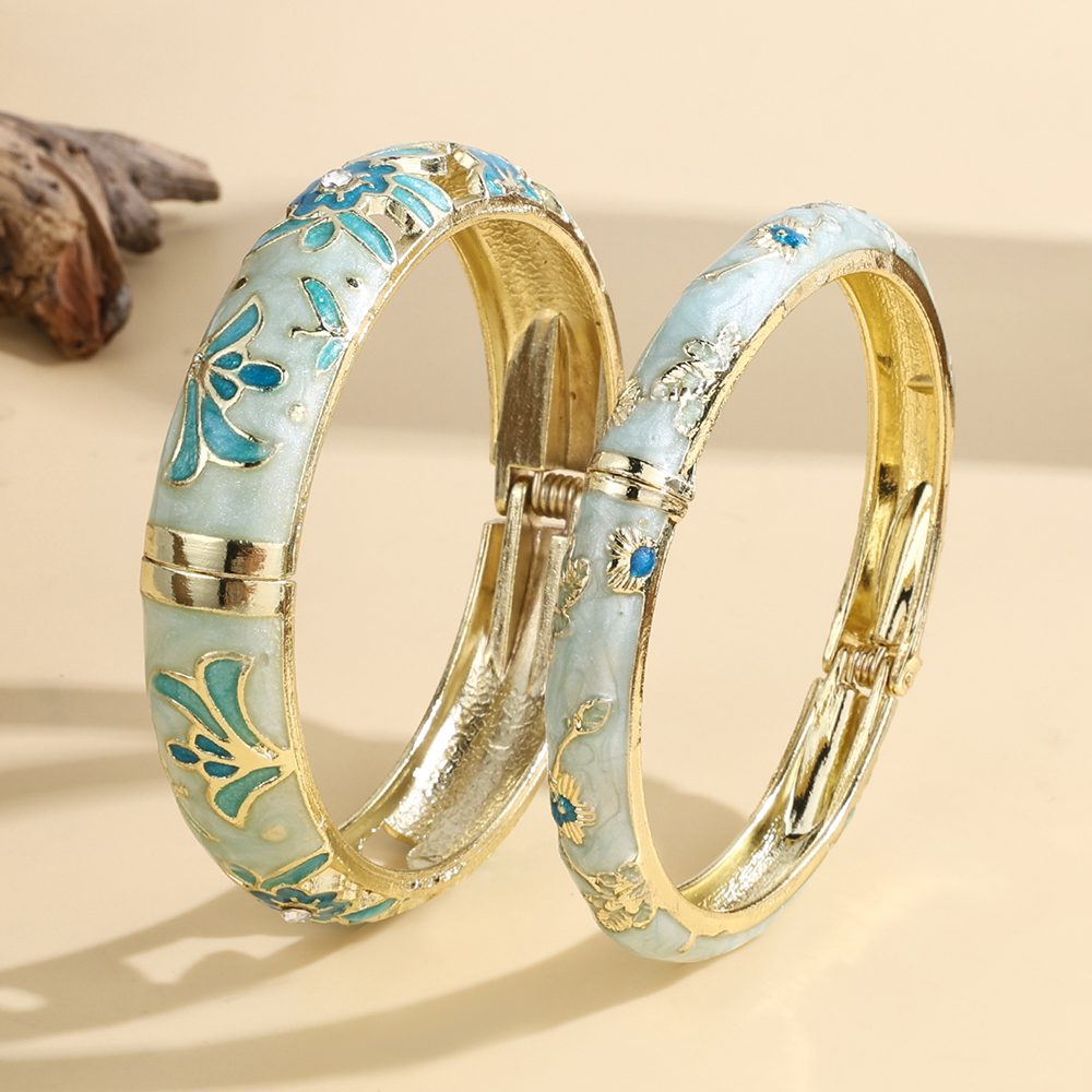 Jardme 1PCS Wide Hollow Enamel - مراجعة Coordinates Bracelet وسعره