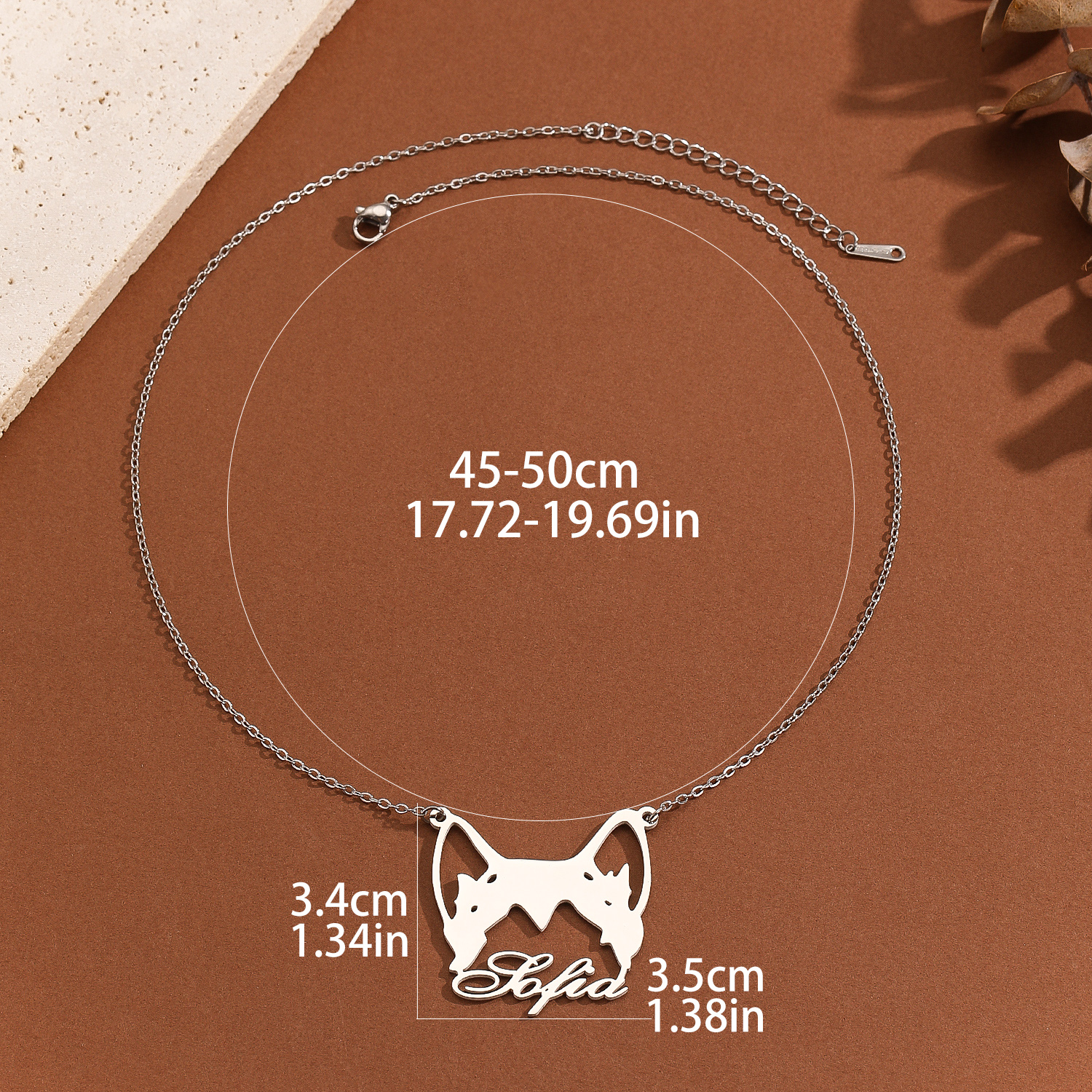 Custom Alaska Malamute Name Ne - مراجعة Name Necklace Custom وسعره
