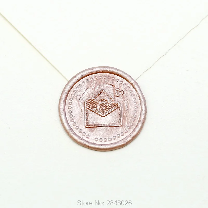 Love letter  Wax Seal Stamp,En - مراجعة Wax Seal Letter Kit وسعره