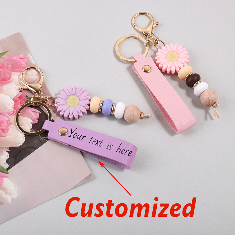 Daisy Pendant Custom Text Keyc - مراجعة Initial Ring Custom وسعره
