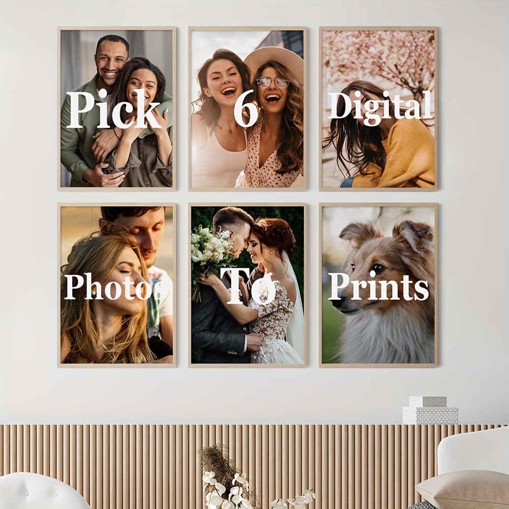 6pcs/set Custom Canvas Prints  - مراجعة Pet Portrait Custom وسعره